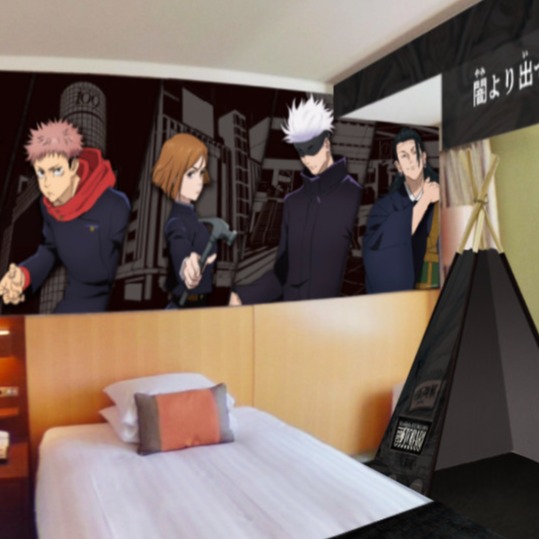 來和五条悟睡一晚!咒術迴戰與東急澀谷卓越大飯店聯名造型旅館登場