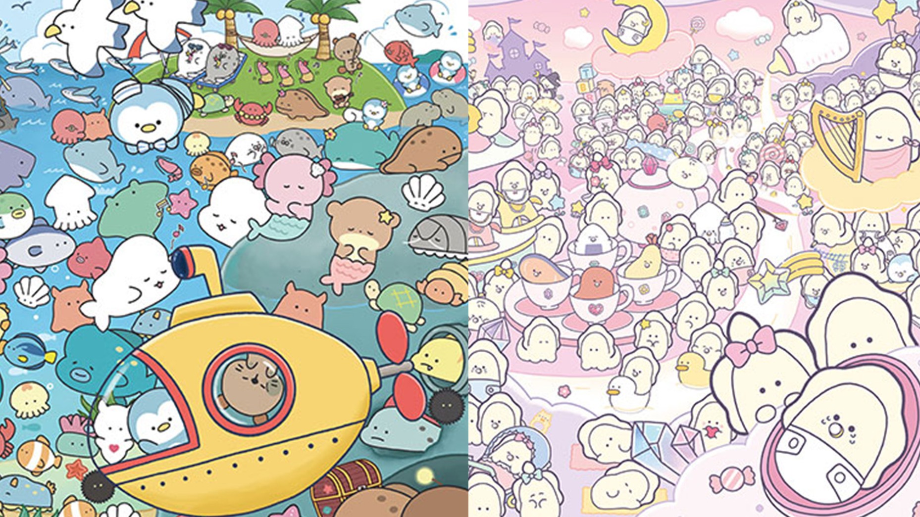 人氣扭蛋系列「圓眼夥伴」繪本登場，一同來尋找圓眼夥伴們吧！