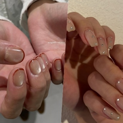 指彩也要換季！2025夏季日本女生激推「簡約輕透風」美甲圖鑑