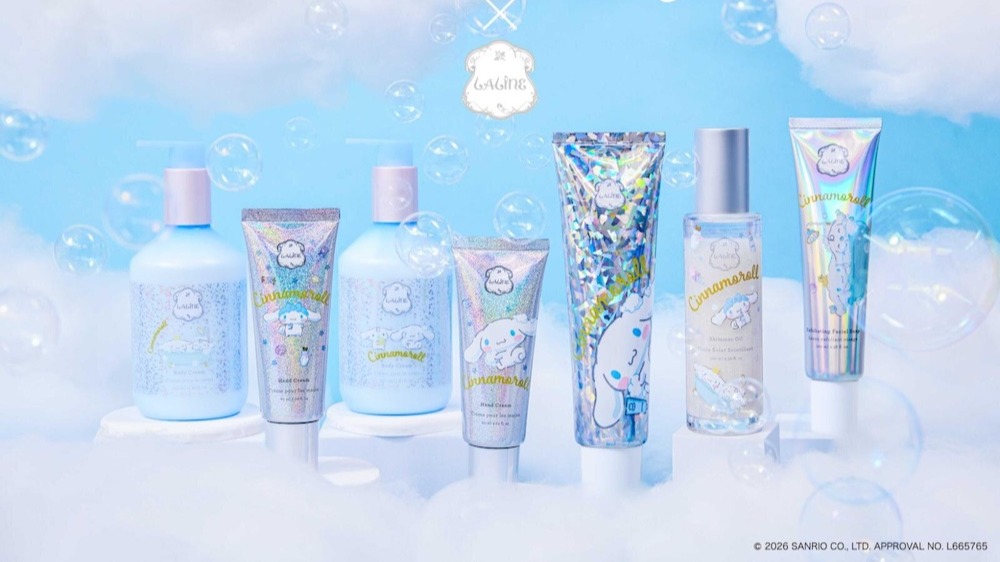 Laline×大耳狗喜拿夢幻沐浴系列閃亮登場 限量美體保養品必收！