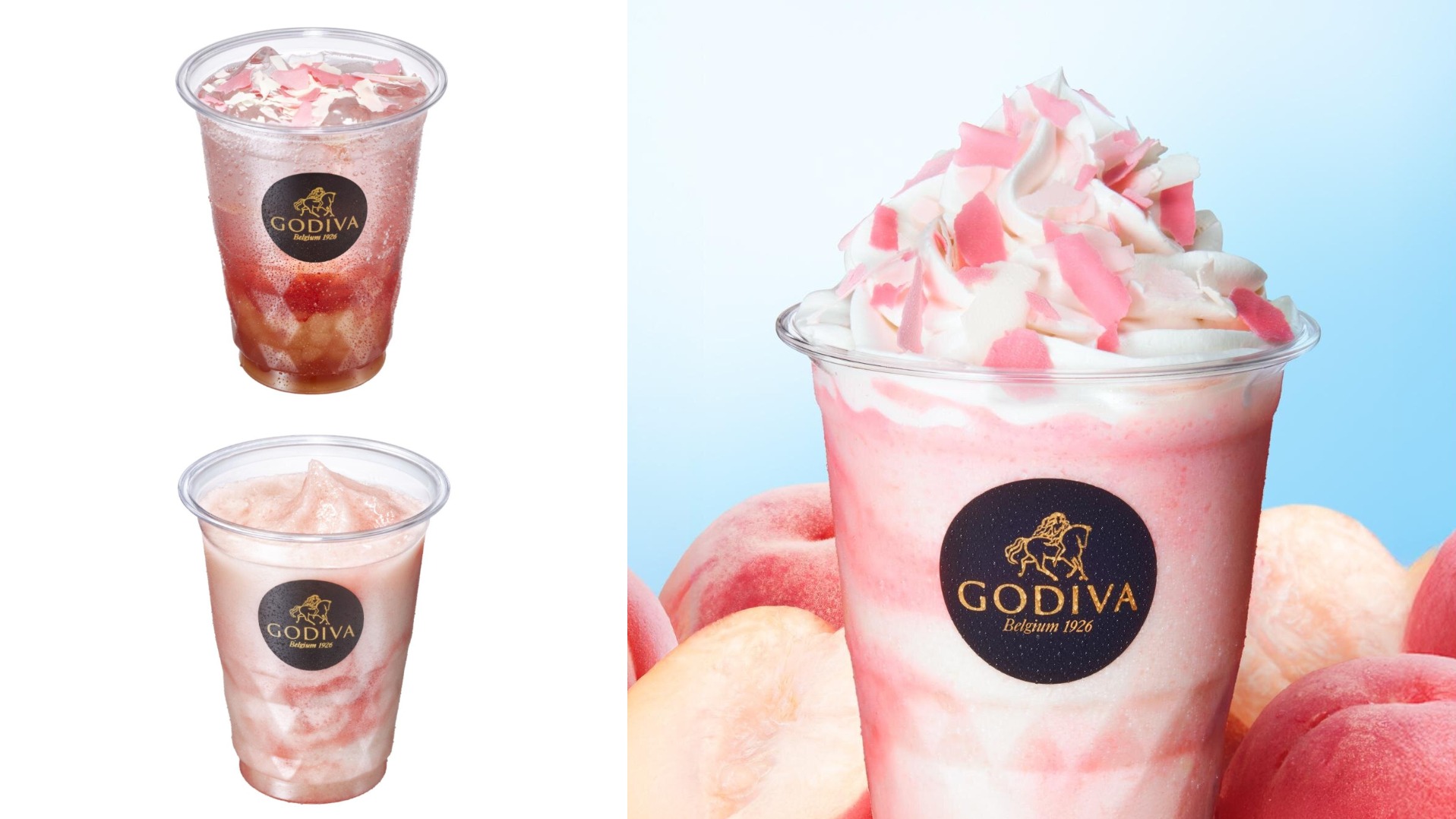 GODIVA日本夏季限定白桃飲品＆霜淇淋開賣！白桃控必嚐的甜蜜系列