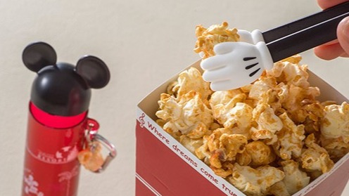 東京迪士尼米奇爆米花夾上市！吃爆米花也可以方便又不沾手