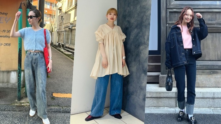 想為日常穿搭連結舒適休閒度？跟著日本女生以「牛仔褲」混搭4種風格