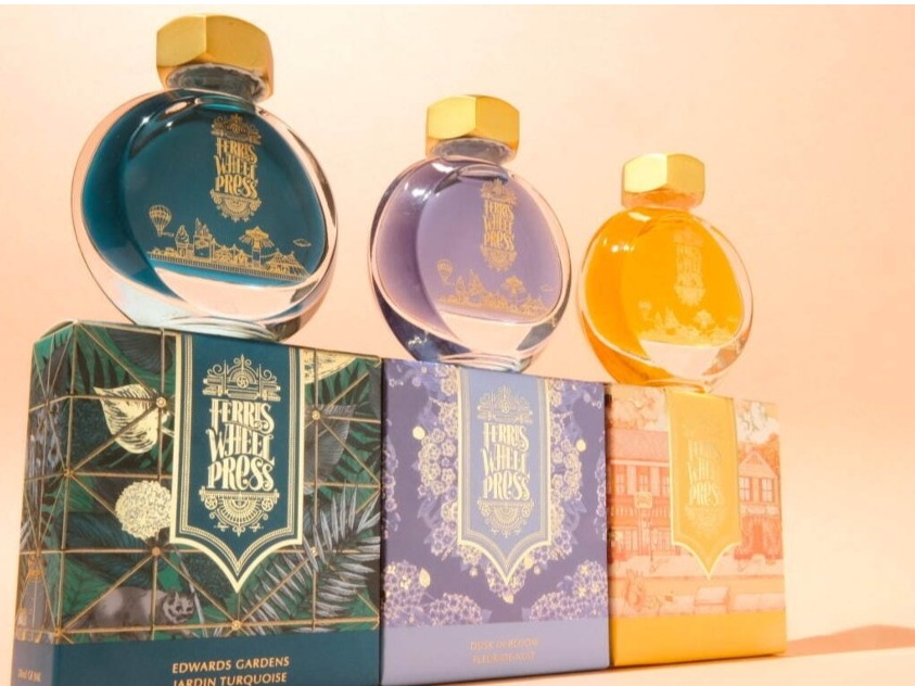 Ferris Wheel Press 香水般季節限定墨水，蔦屋書店就買得到！