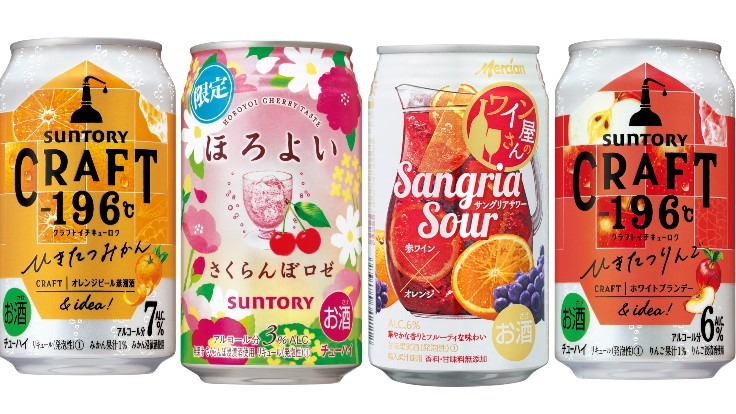 2022年3月日本人氣酒類介紹！春色櫻桃玫瑰沙瓦＆香甜蜂蜜梅酒帶你搶先看文止渴