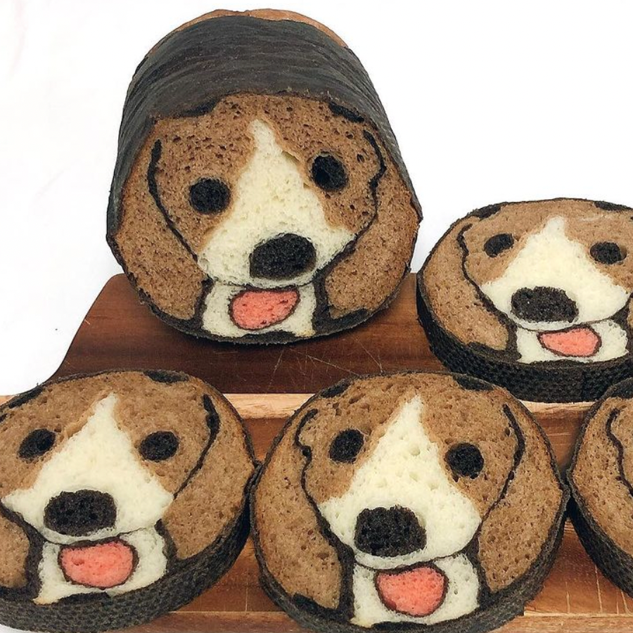 可愛到讓人捨不得吃下肚、不斷進化的金太郎糖吐司必須CHECK！