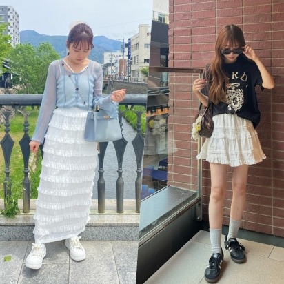 秋季時髦小黑馬「蛋糕裙」,想提升好感氣質跟著日本女生這樣搭!