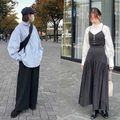 秋冬必學日系時髦搭配！以「襯衫Mix」營造日系休閒大人感風格