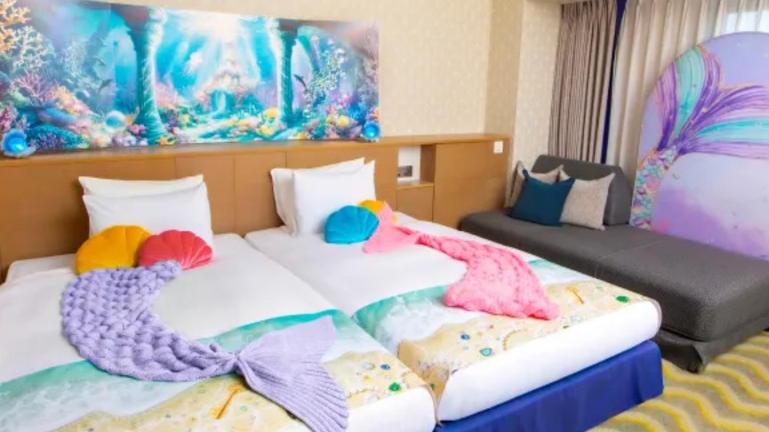 化身海洋公主！東京灣大倉酒店推出夏季限定「美人魚主題套房」