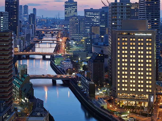 三井花園飯店大阪普米爾，坐落大阪市中心的綠洲、充滿人文氣息的低調奢華選擇！