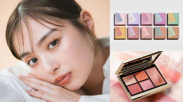 2023秋季彩妝專櫃品牌彩盤精選，從資生堂、植村秀、SUQQU、Kanebo、RMK一次收集！