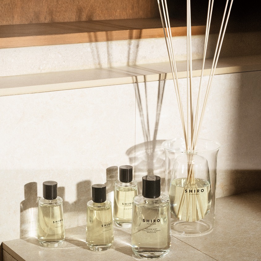 日本天然系質感香氛品牌SHIRO打造居家療癒時光，SHIRO PERFUME系列擴香液全新登場