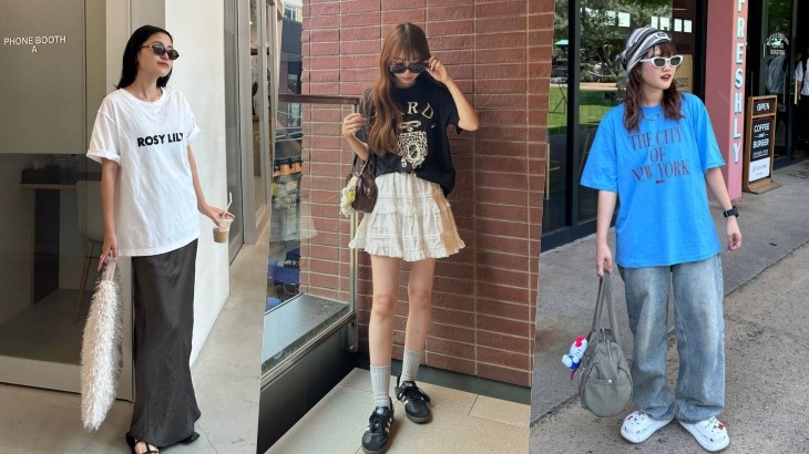 一件「Oversize Tee」搞定2025夏季時髦氣息!盤點日本女生激推搭配