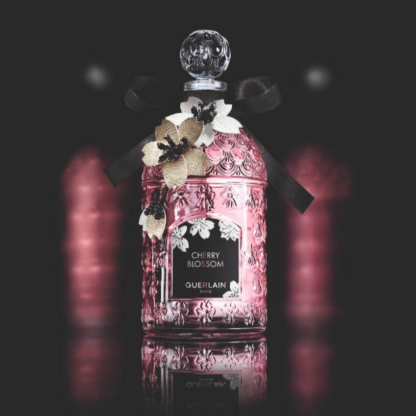 日本嬌蘭 Guerlain 推出絕美夜櫻瓶身 春季限定 Cherry Blossom 淡香水