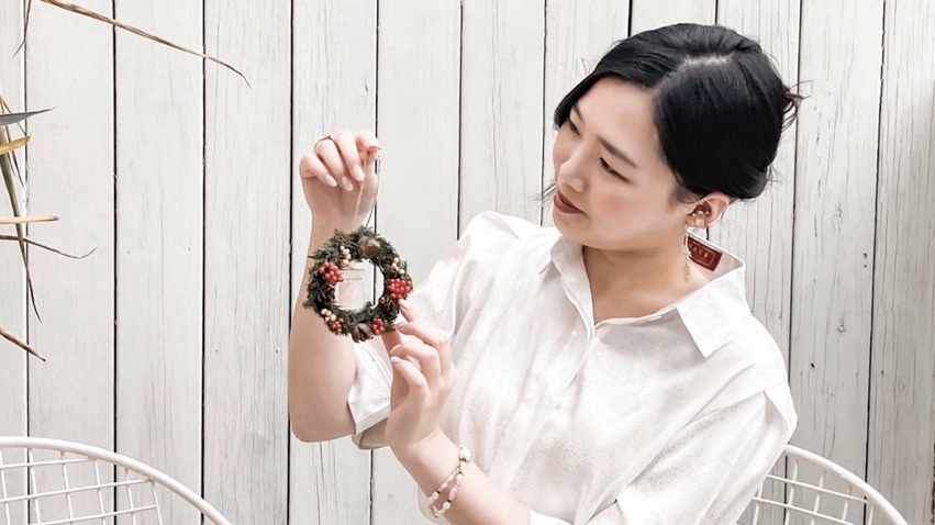 Japaholic girls聖誕午茶！Osewaya聖誕花圈設計獨出心裁，簡單卻能輕鬆成為全場焦點！
