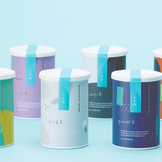 TOP包裝設計獎 豆菓子「こたね」（KOTANE）繽紛罐罐超可愛！