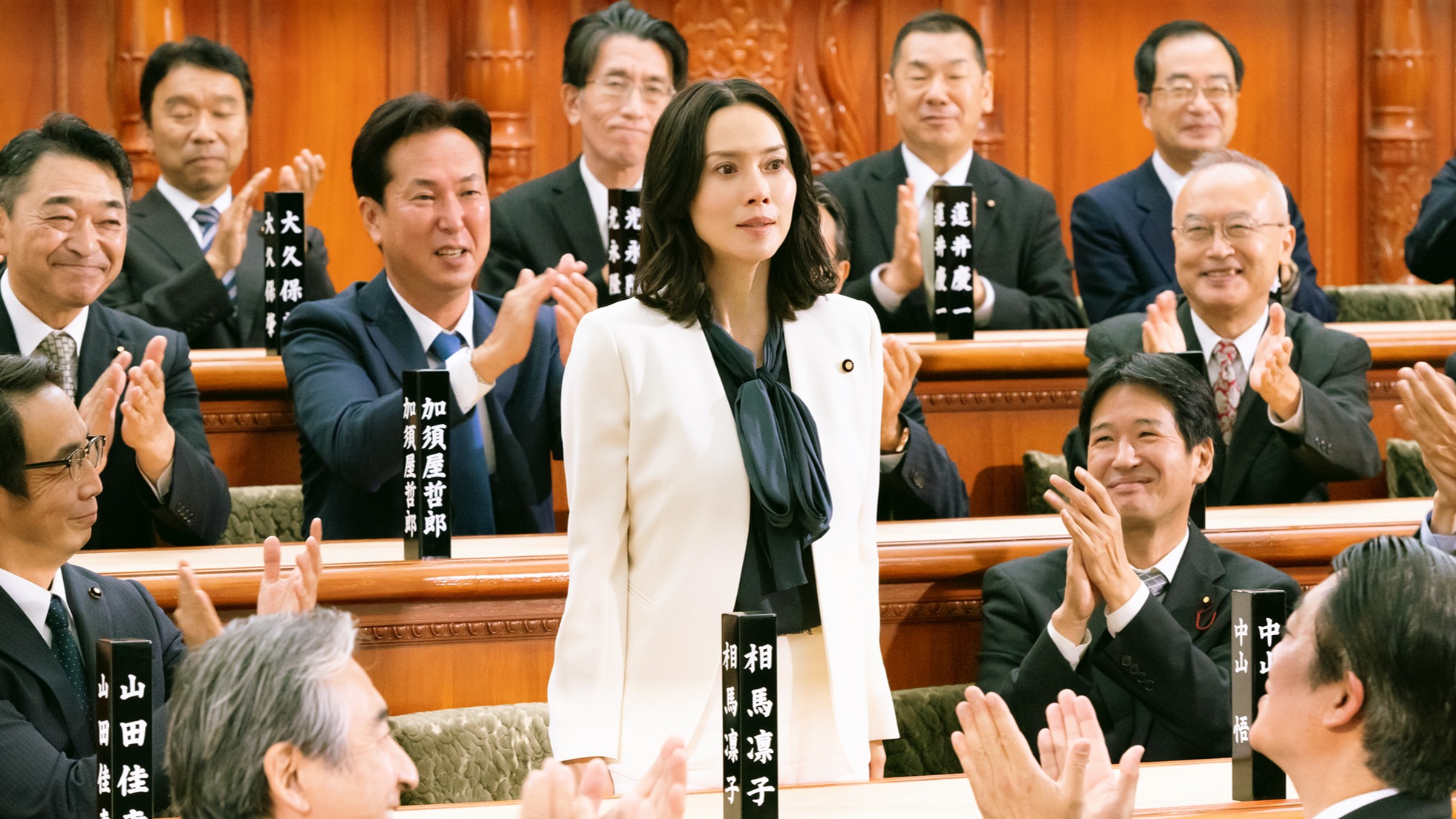 《第一人夫》中谷美紀化身日本首相 以蔡英文為參考對象！田中圭曝電影笑中帶淚 大讚：「女性領導人真的不容易」