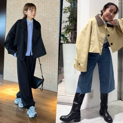 春季穿搭一件外套搞定4種造型！穿上短版風衣展現2025注目焦點