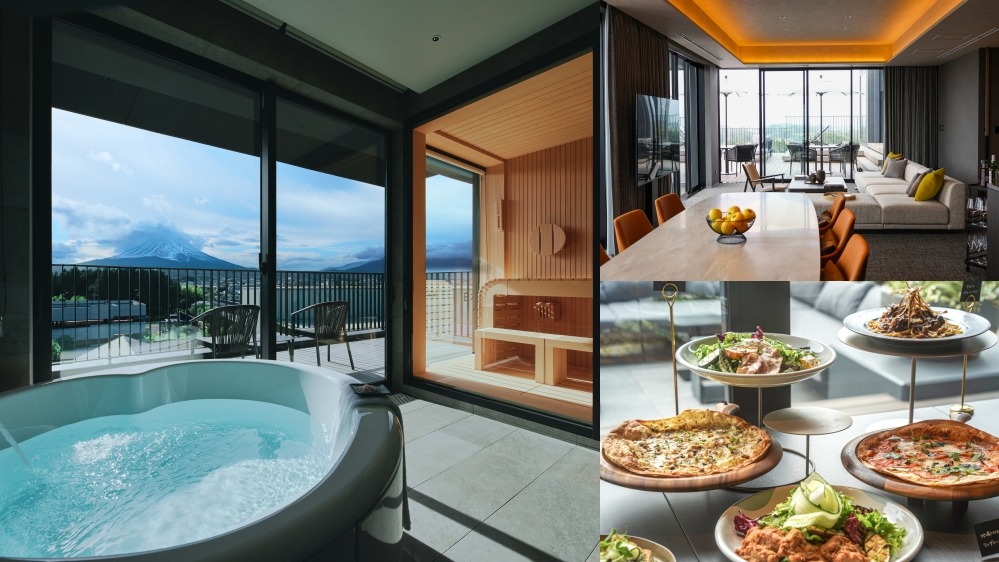 富士山跟你道早安！全新飯店「edit x seven 富士御殿場」開箱，包場桑拿、絕美山景一次享受