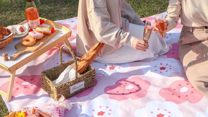 放晴就來野餐去！Japaholic X SOU・SOU 品牌聯名野餐墊粉色登場