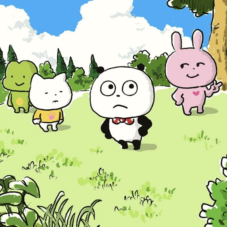 風靡貼圖界的開心熊貓、戀愛兔是他畫的！來認識「NishimuraYuji 西村優志」筆下的魅力角色