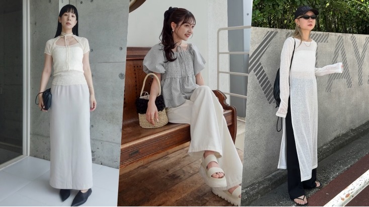 日系女生最愛「白開水穿搭」！4個搭配巧思營造2025夏日注目印象