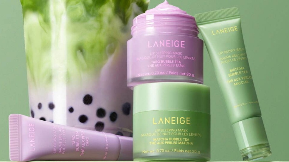 珍奶塗上嘴唇也能變美麗？日本蘭芝2025年夏季推出珍珠奶茶限定唇部護理商品！抹茶與芋頭口味夢幻登場