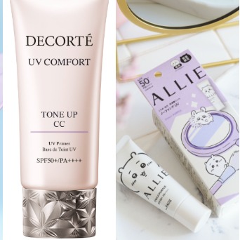 2026潤色防曬推薦Top 4！日本女生「原生透明感」公式：安耐曬、黛珂、ALLIE吉伊卡哇聯名一抹偽素顏