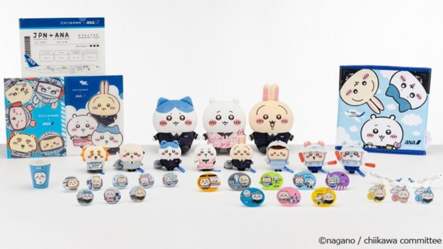 吉伊卡哇×ANA聯名商品10月23日開賣！Chiikawa Market、ANA官網同步販售