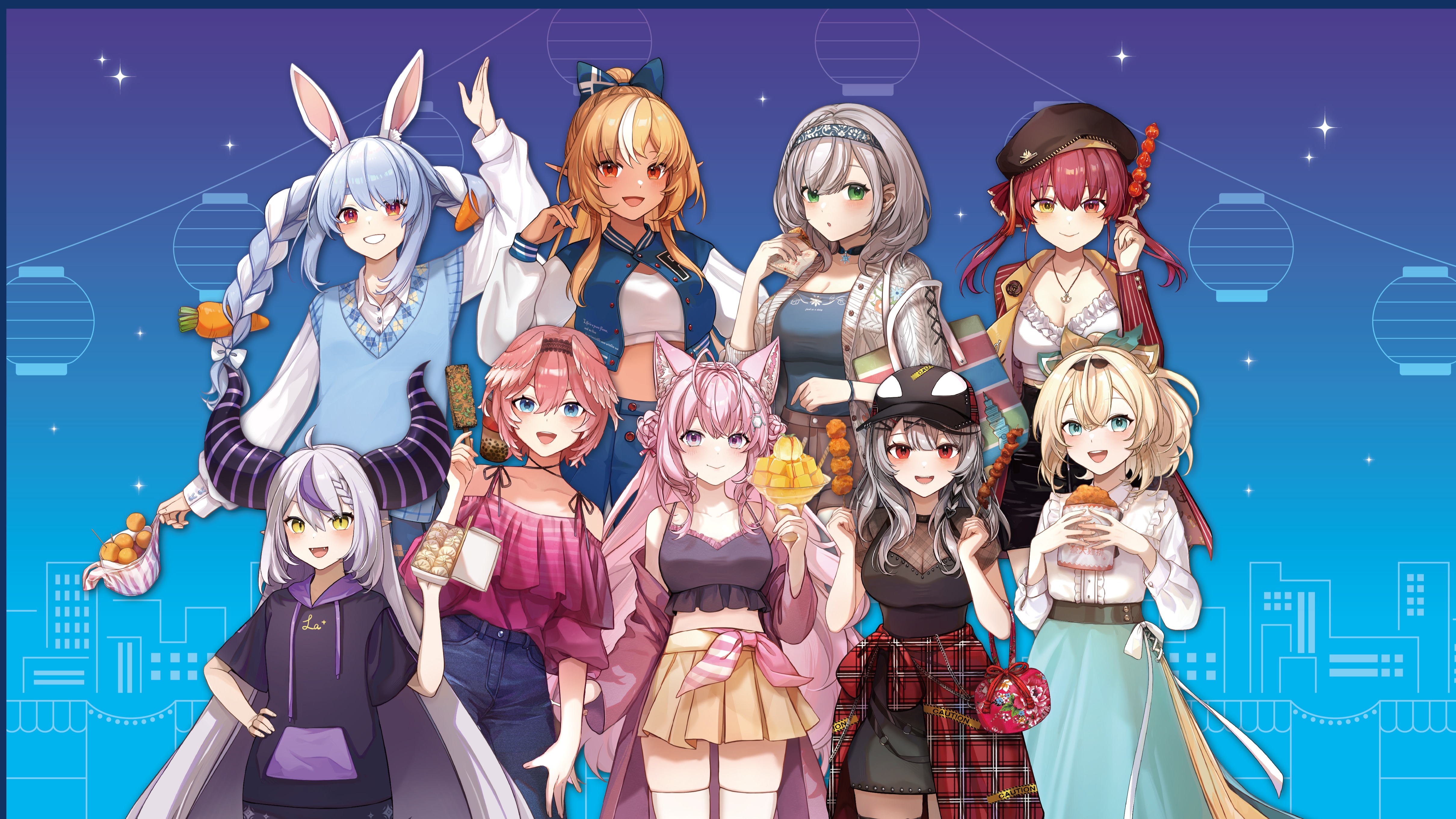 hololive production X FANFANS CAFÉ主題咖啡廳來了PEKO！秘密結社holoX首次海外合作登場