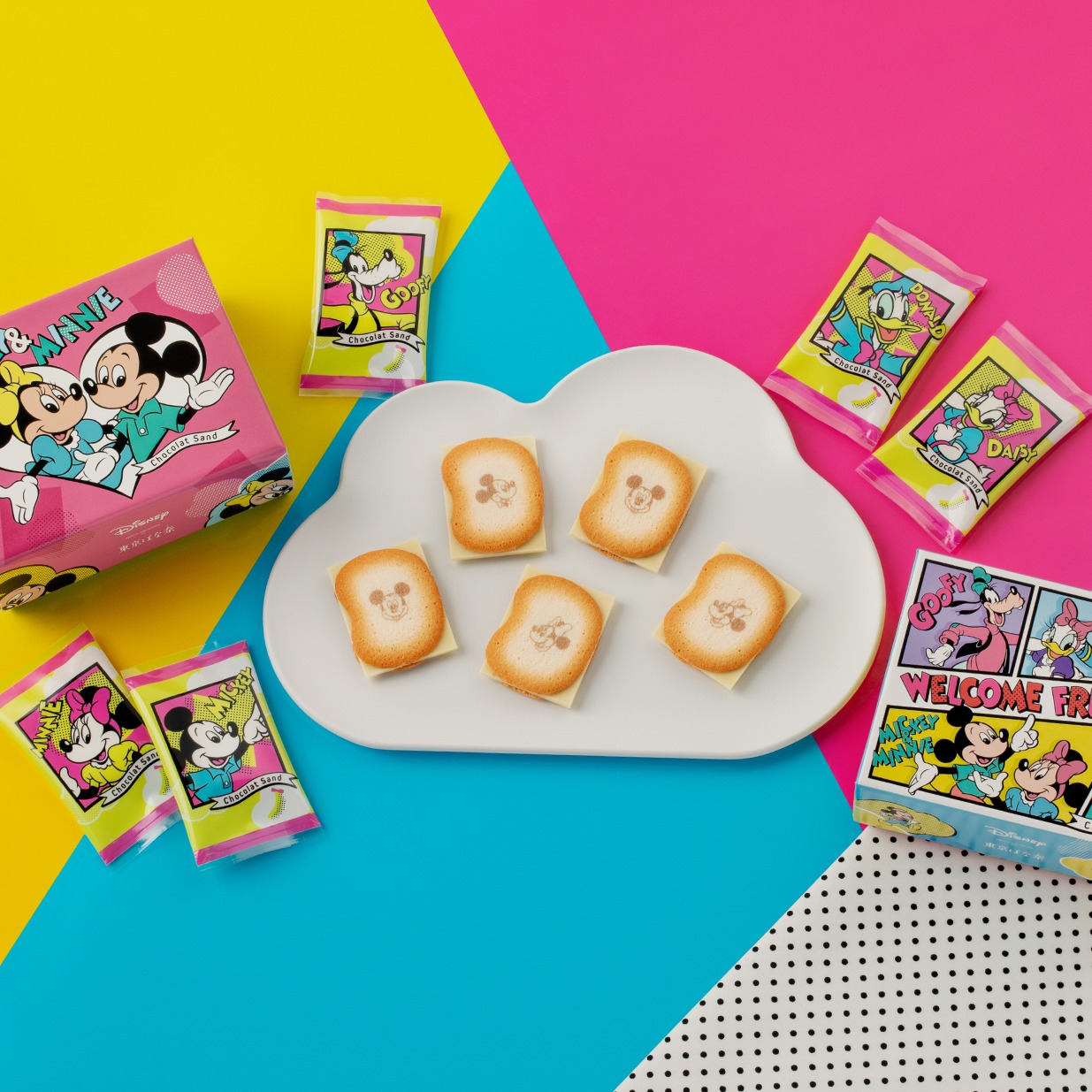 迪士尼x東京芭娜娜聯名新品上市!八款隨機小卡等你來收藏