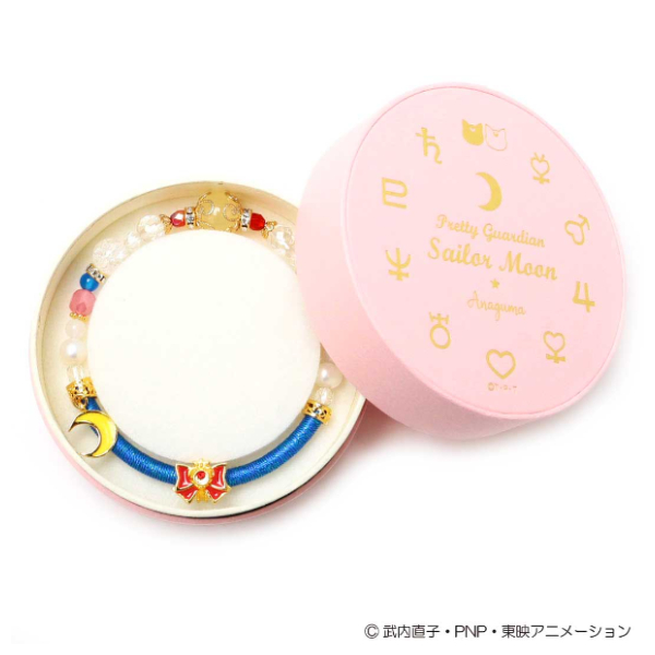 美少女戰士30週年紀念聯名商品 Anaguma天然石手鍊華麗又可愛,絕對值得收藏!