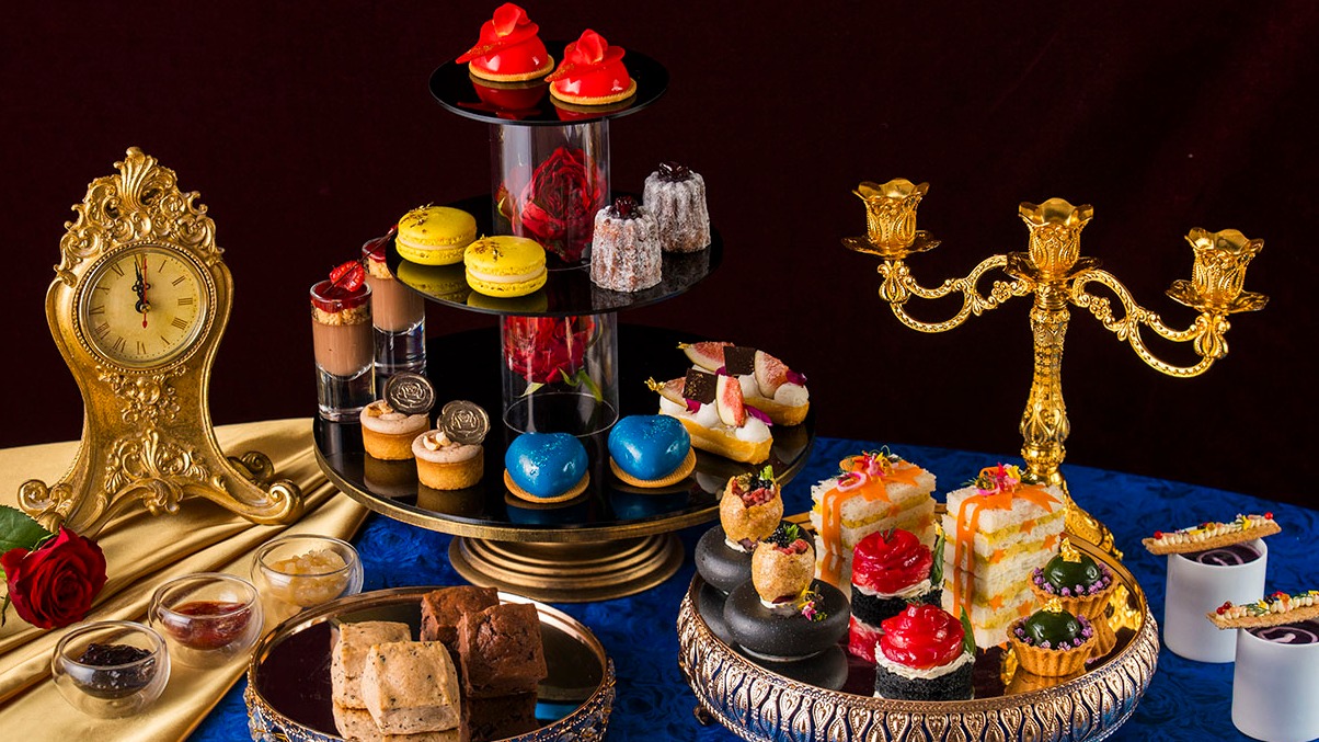 廣島希爾頓飯店推出《美女與野獸》夢幻下午茶！玫瑰主題甜點重現童話中的「真實之愛」