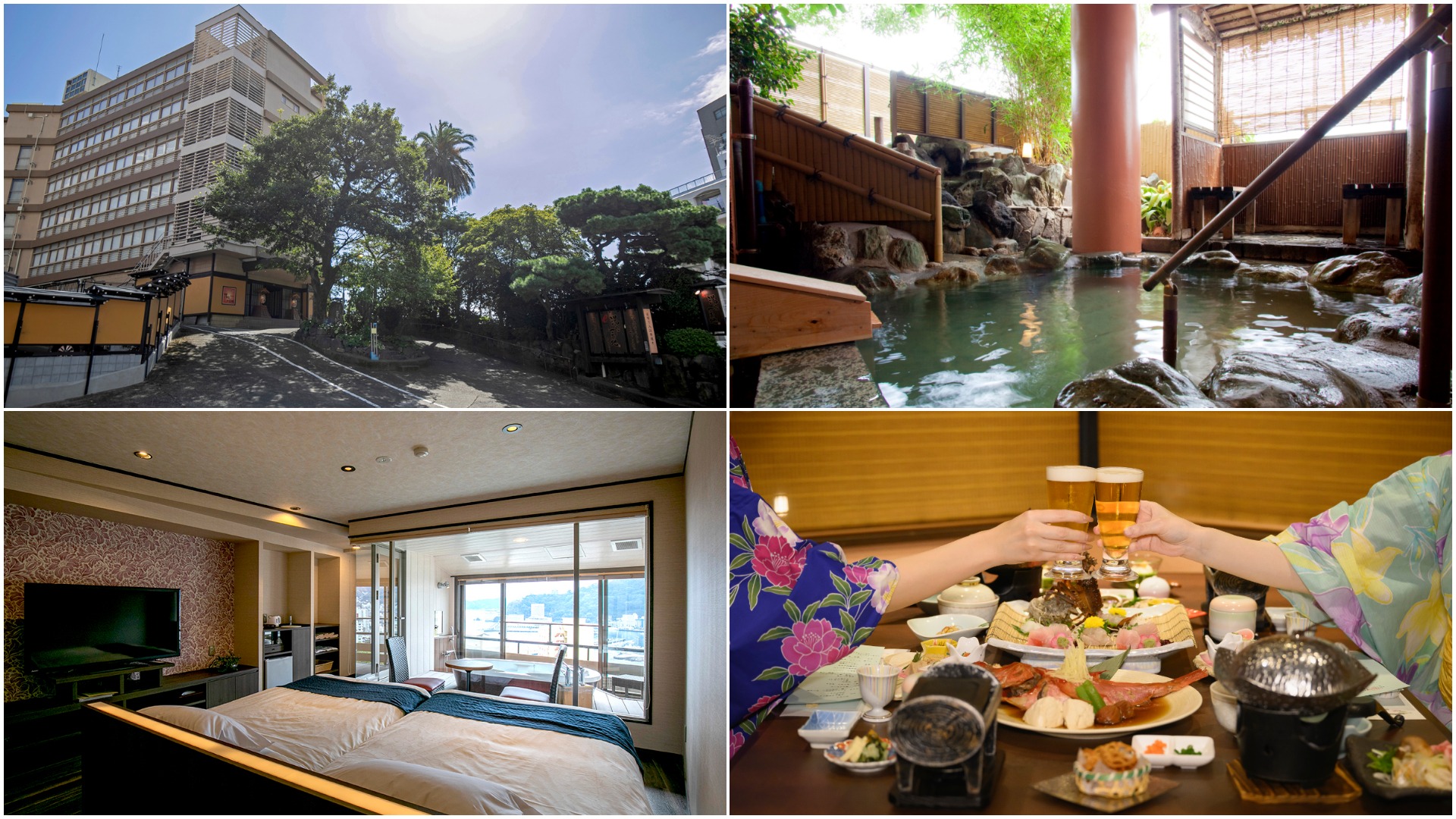 東京近郊溫泉飯店推薦！熱海必住的渡假旅館「湯宿一番地」溫泉、美食、絕景一次滿足