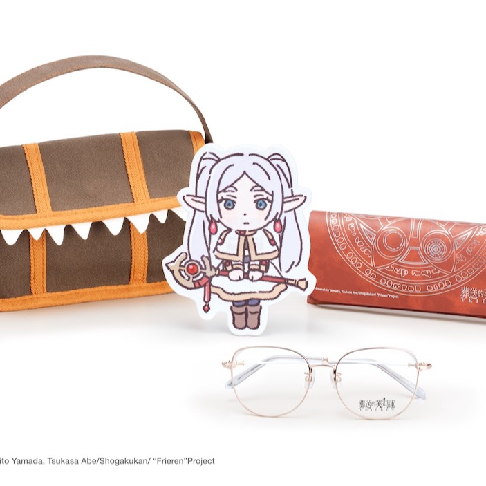眼鏡市場攜手《葬送的芙莉蓮》為角色量身訂製鏡款，邀粉絲進入魔法想像「視」界