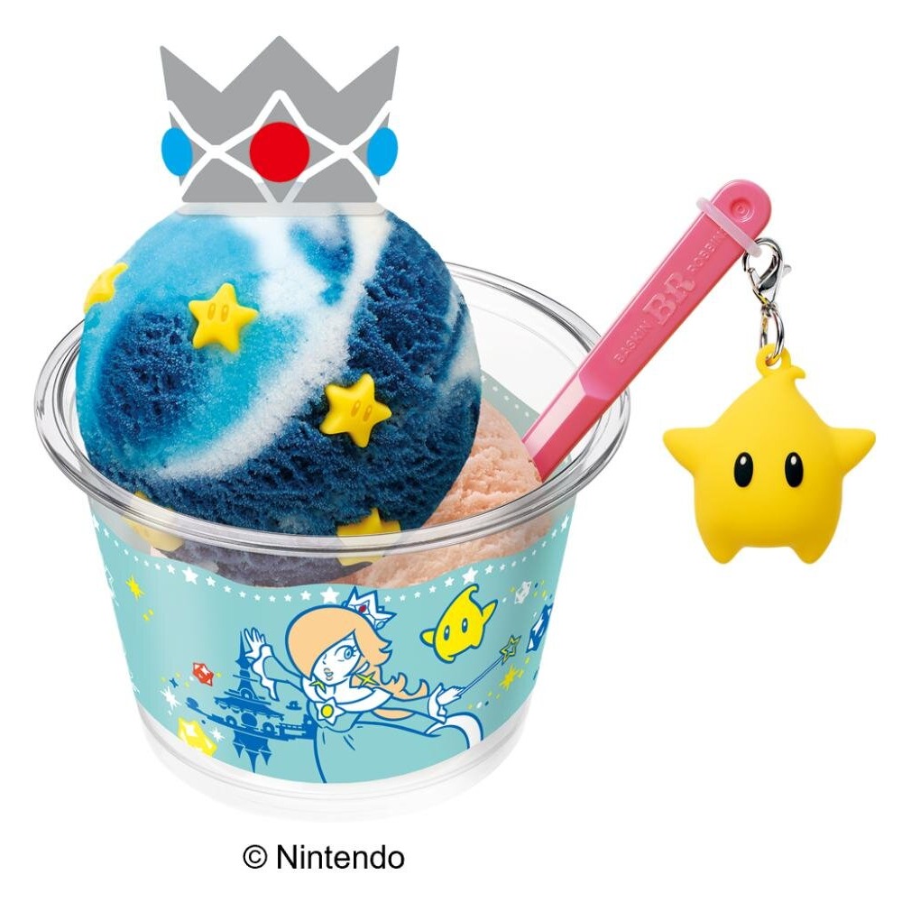 日本 31 冰淇淋 × 《超級瑪利歐銀河》聯名登場！羅潔塔＆奇可星星主題周邊粉絲必收