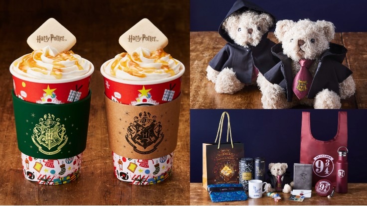 日本TULLY'S COFFEE推出《哈利波特》限定週邊 學院版小熊邀你一起入學