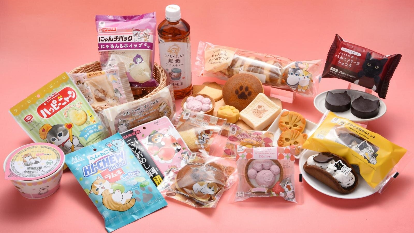 肉球與尾巴造型的甜點你吃過嗎？日本全家貓咪日聯手貓福珊迪推出「貓甜食」