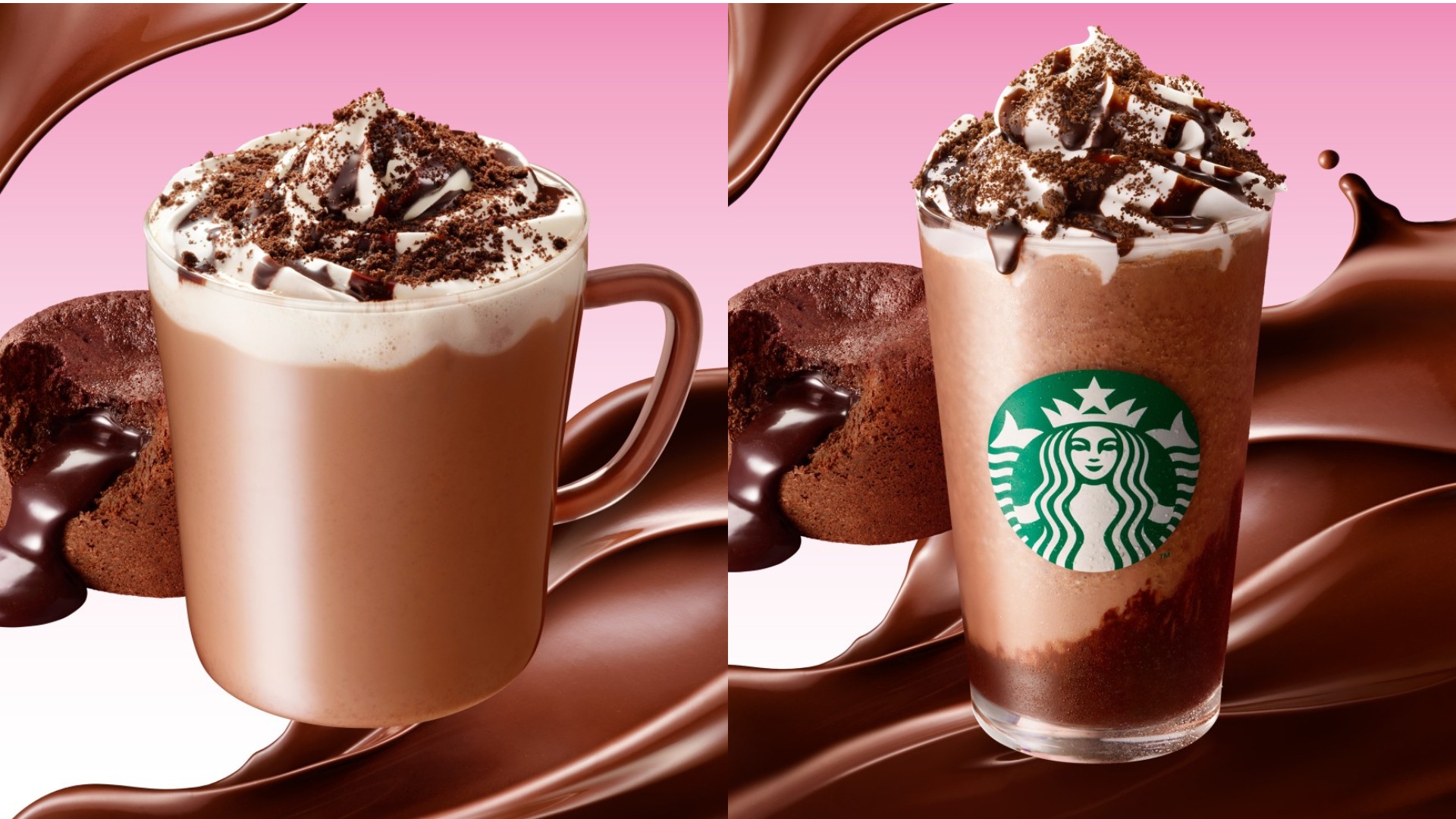 巧克力控要瘋辣！2023年日本星巴克新飲品登場：超人氣「翻糖巧克力星冰樂」來日本就能喝到啦
