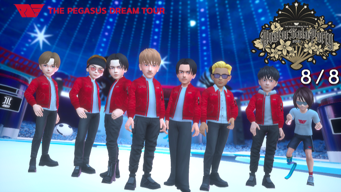 三代目 J SOUL BROTHERS化身3D人物，在帕運遊戲APP舉辦虛擬演唱會！