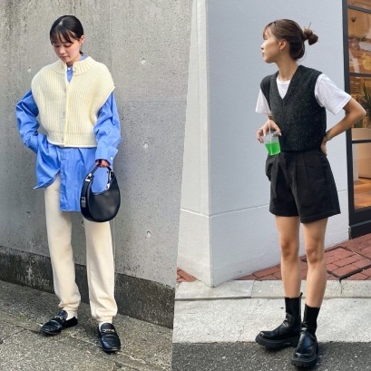 秋季必入單品「針織背心」！跟著日本女生以4種Look連結日系輕休閒