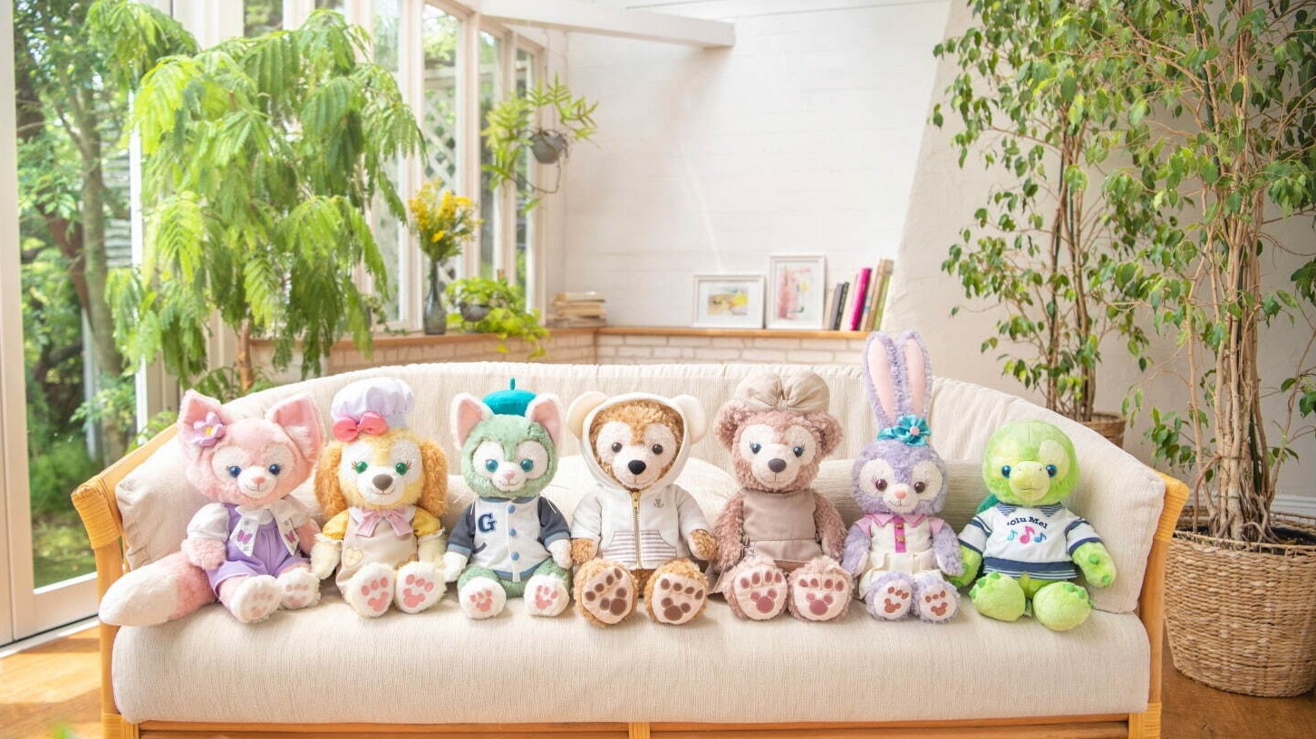 2024年冬季達菲熊超可愛周邊，戴上絨毛帽化身為達菲熊吧！