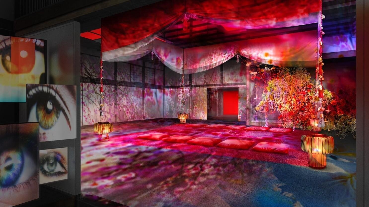 蜷川實花藝術裝置展京都登場！北野天滿宮，水晶閃耀的梅苑與沉浸式公演同步登場