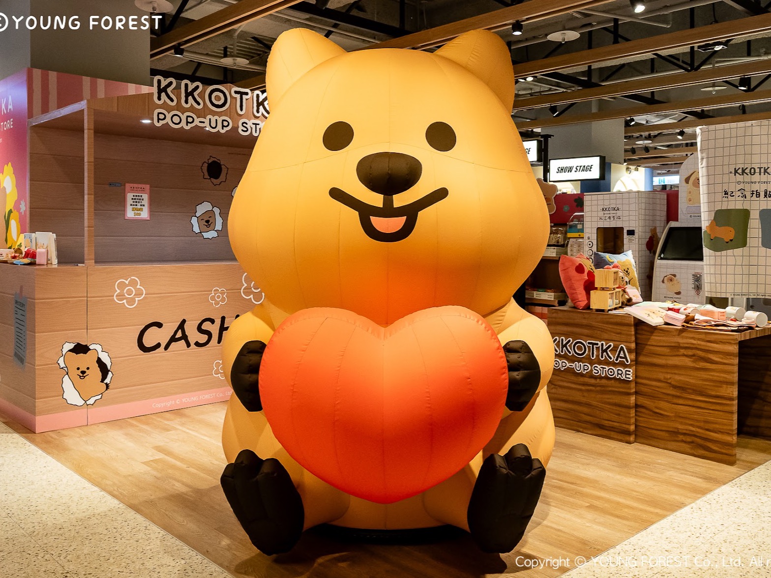 春日最萌打卡熱點！韓國勾卡KKOTKA快閃店登陸A11，5大拍照點＋50款療癒周邊必逛