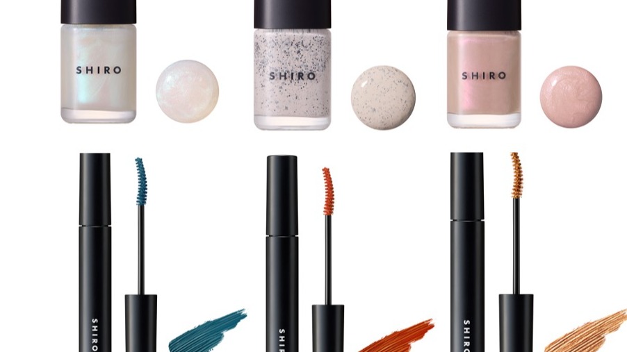 日系天然品牌SHIRO亞麻指甲油限定色上市！昆布睫毛膏新色同步登場