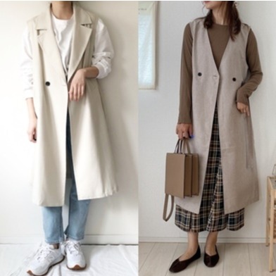 越簡單越時尚！秋季人氣單品「長版背心」的正確穿搭法則