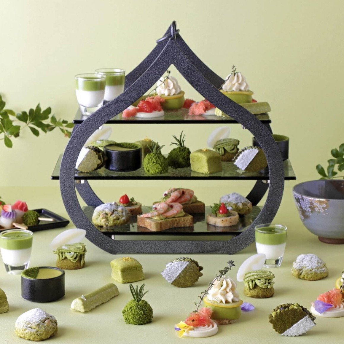 大阪抹茶系下午茶必吃！於大阪麗嘉皇家酒店登場的典雅下午茶，品嚐東西合併、不同凡響的新穎