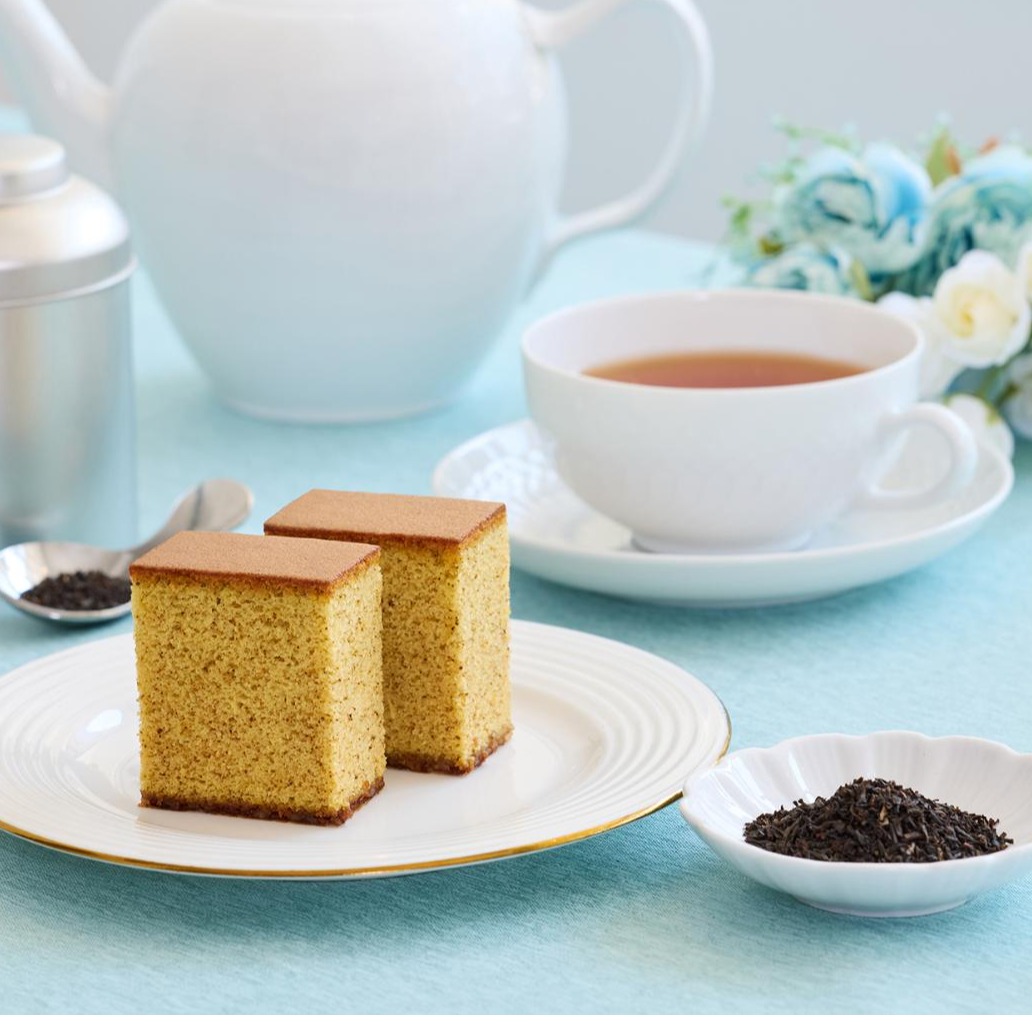 福砂屋新宿高島屋限定「伯爵茶長崎蛋糕」登場！近澤蕾絲店聯名手帕同步開賣