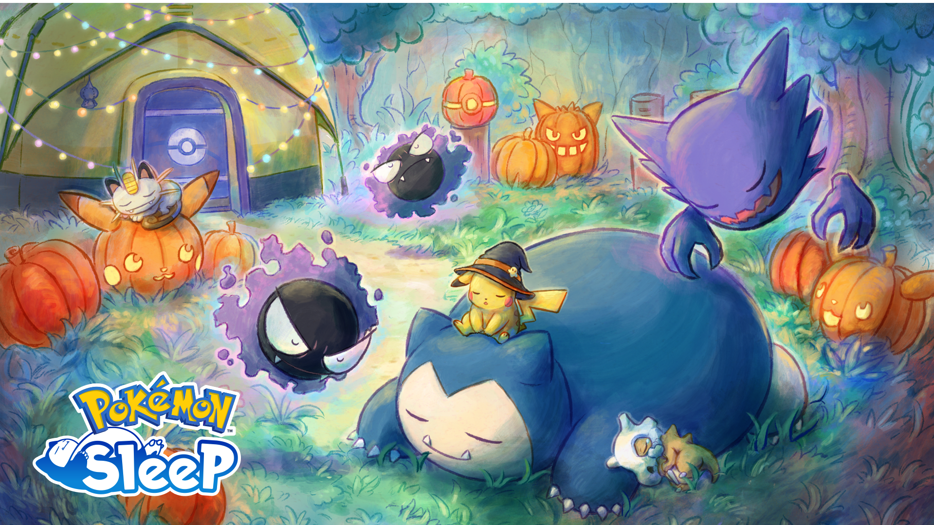 全球測量的總睡眠時間已超過10萬年！  《Pokémon Sleep》發表萬聖節主題遊戲活動內容