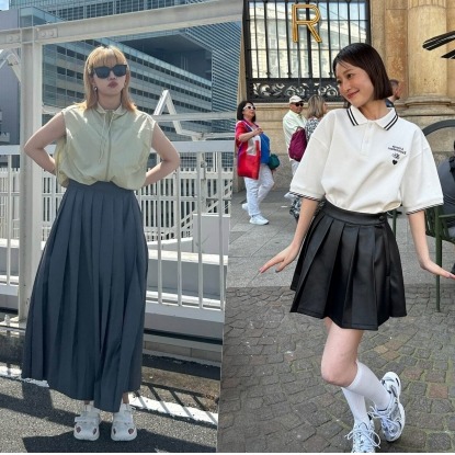 輕鬆營造輕甜女孩感穿搭！以百褶裙詮釋4種日系個性風